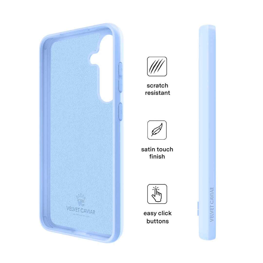 Premium Cotton Candy Blue Samsung Phone Case - Slim Fit Protective Cover for Samsung Galaxy [Model] - Trendy & Durable for Everyday Use, Travel & Outdoor Activities