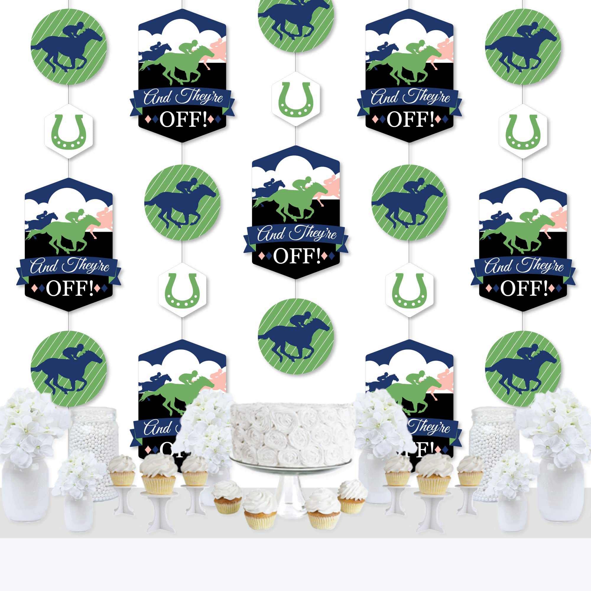 Kentucky Derby Horse Race Party Decor - 30 DIY Hanging Backdrops for Racing Events