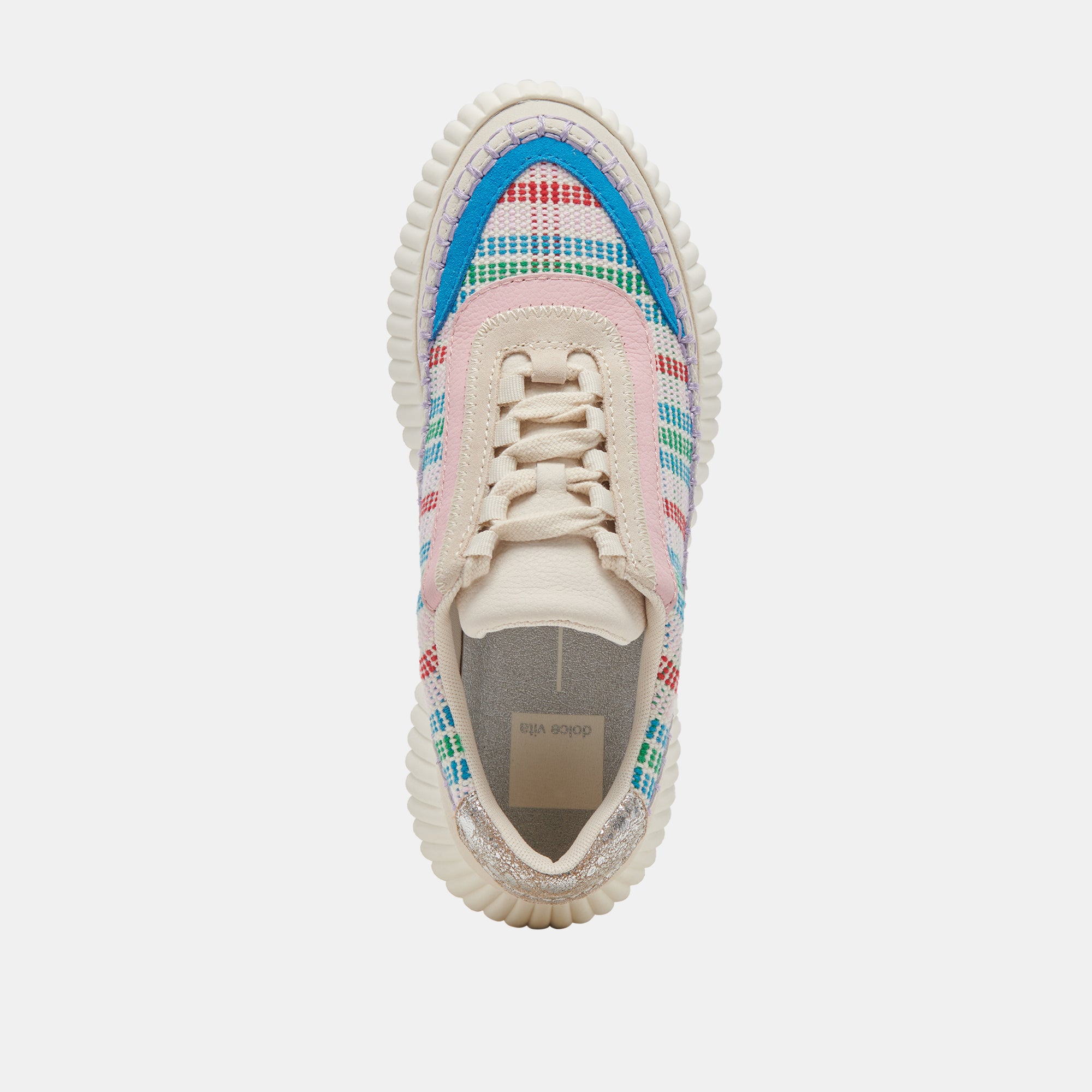 DOLEN Confetti Woven Sneakers - Women's Casual Fashion Shoes for Walking, Running & Everyday Wear | Comfortable Lightweight Breathable Design for Work, Travel & Outdoor Activities