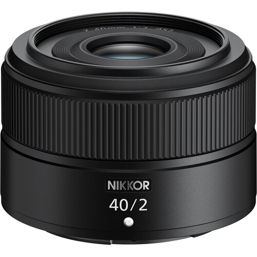 Nikon NIKKOR Z 40mm f/2 Lens - Compact Prime Lens for Z-Mount Cameras | Perfect for Portraits, Street & Travel Photography | Compatible with Nikon Z5, Z6, Z7, Z50