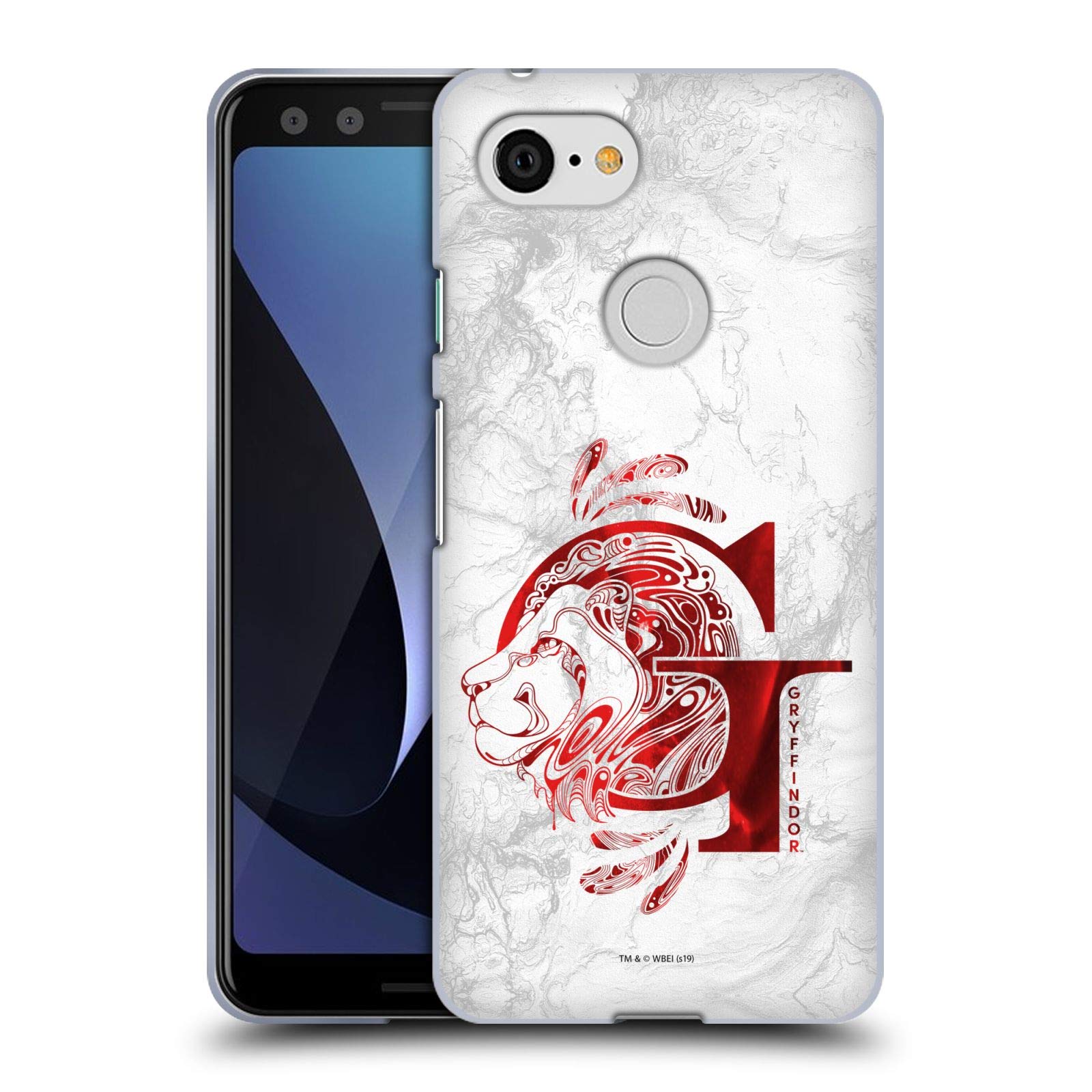 Harry Potter Gryffindor Phone Case for Google Pixel 3 - Aguamenti Design for Magic Fans