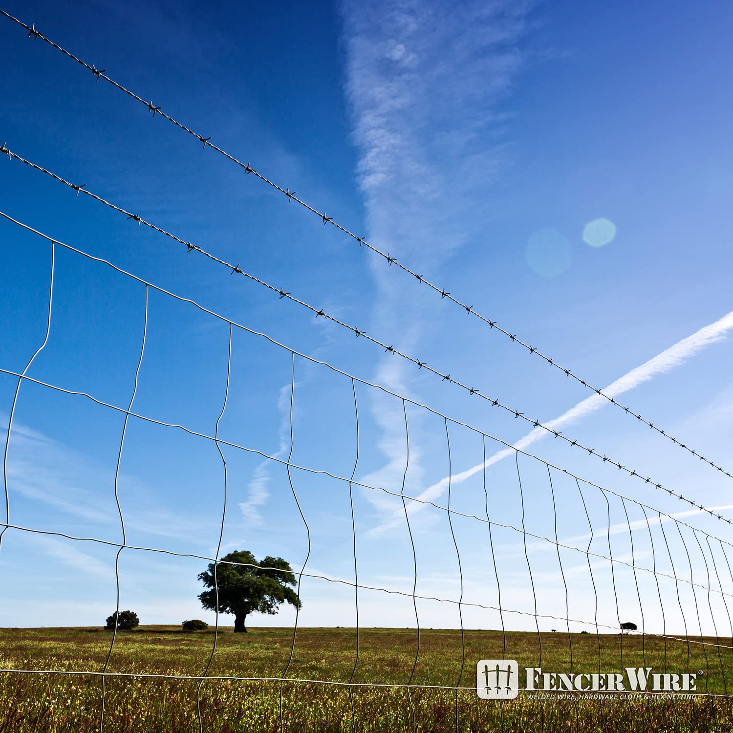 5 ft. x 100 ft. Galvanized Welded Wire Fence Roll - 16 Gauge 4