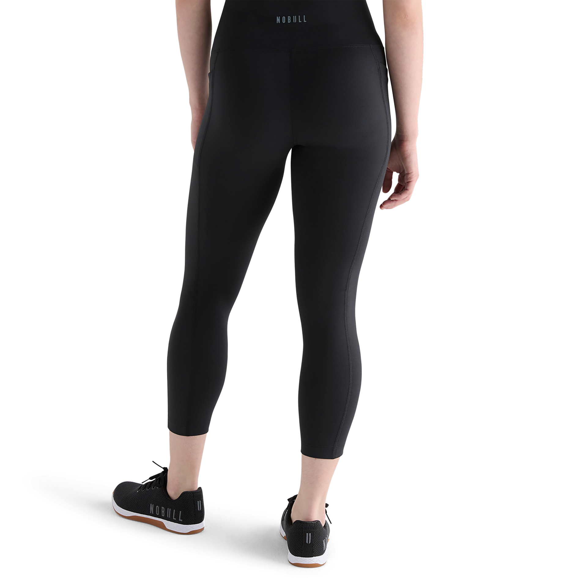 High Waist Matte Pocket Leggings for Women - 25