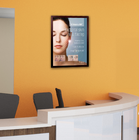 20 x 26 Inch Wooden Poster Frames - Premium Quality SwingFrame for Wall Art Display - Perfect for Home, Office, and Gallery Decor