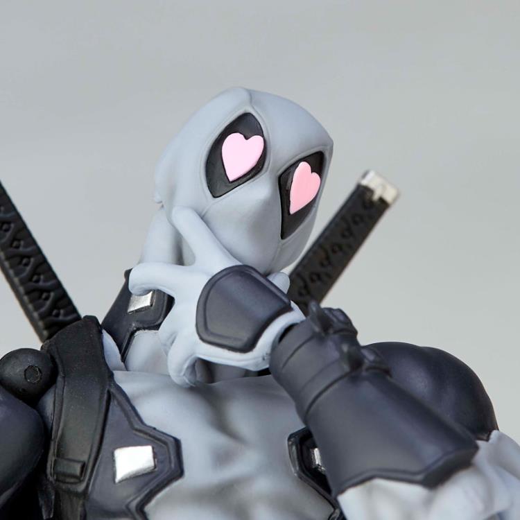 Amazing Yamaguchi Revoltech Deadpool X-Force Action Figure No. 001EX - Highly Articulated Collectible for Marvel Fans & Display