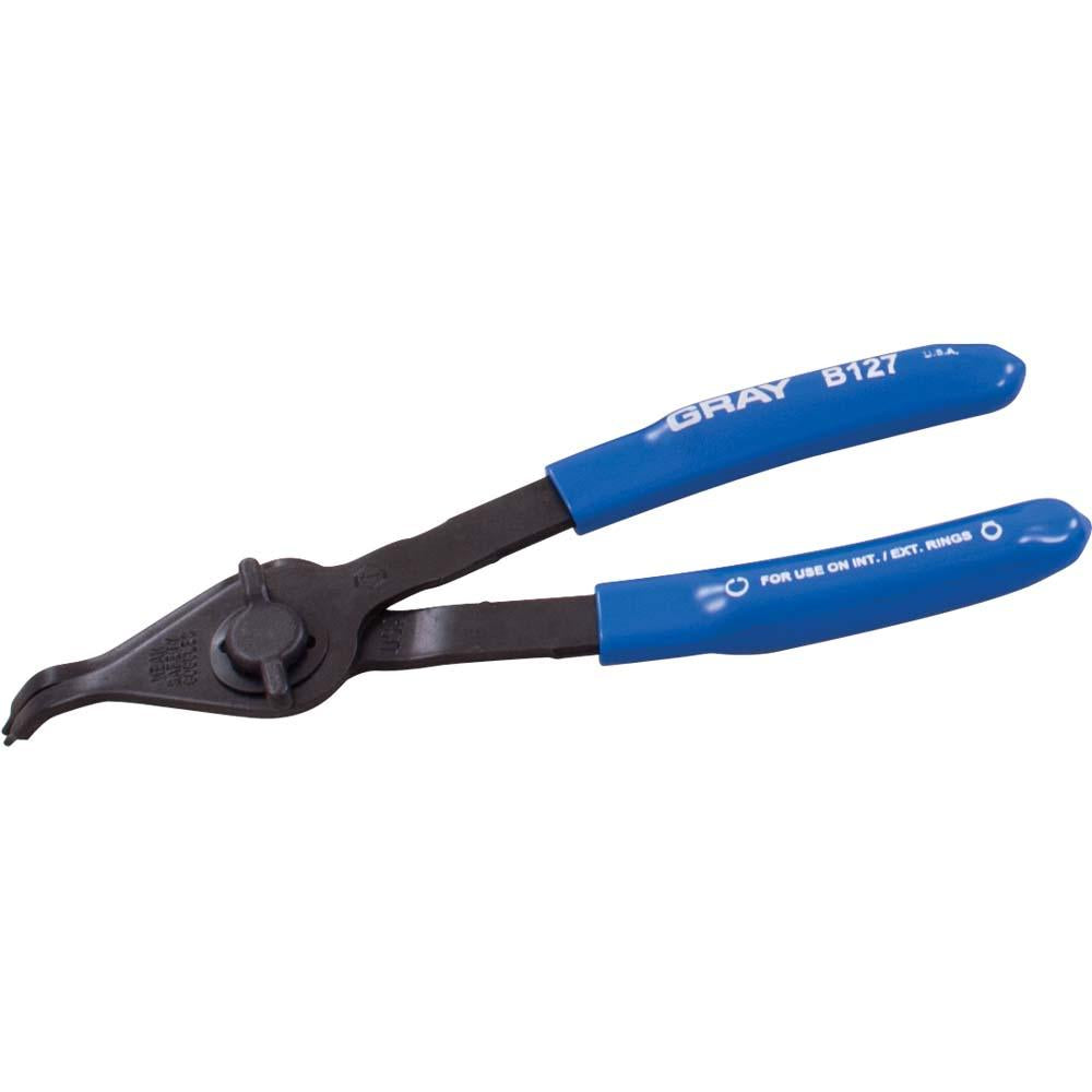 Convertible Fixed Tip Snap Ring Pliers - Professional Retaining Ring Pliers Set for Automotive, Industrial & DIY Repairs - Perfect for Engine, Transmission & Machinery Maintenance