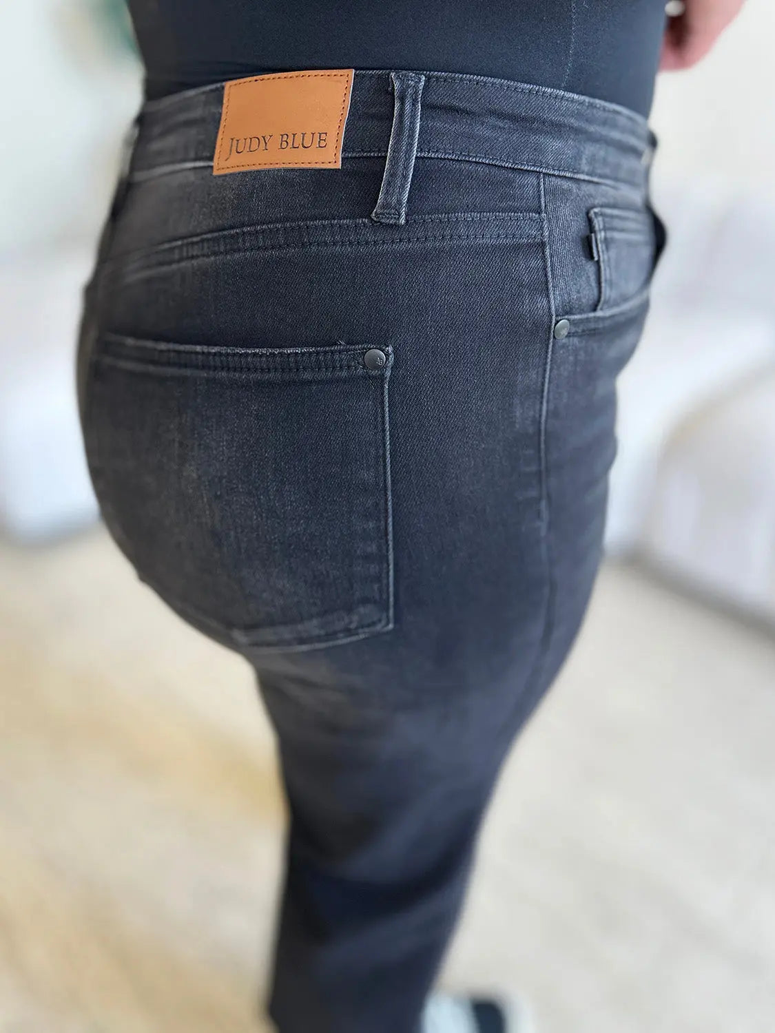 Judy Blue High Waist Button Fly Jeans for Women - Stretchy Denim Pants with Comfort Fit - Perfect for Casual Wear, Work & Everyday Outfits