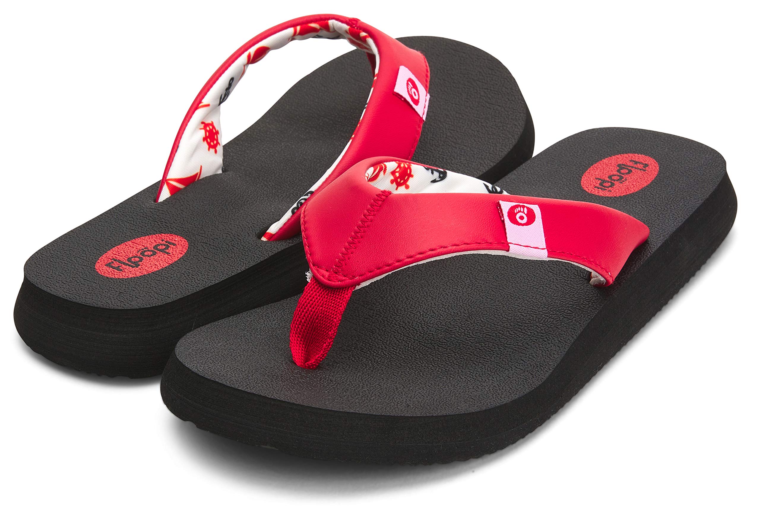 Floopi Women's Flip Flops - Comfortable Thong Sandals with Anti-Skid Soles for Beach, Yoga & Indoor/Outdoor Use | Lightweight Ladies Summer Sandals