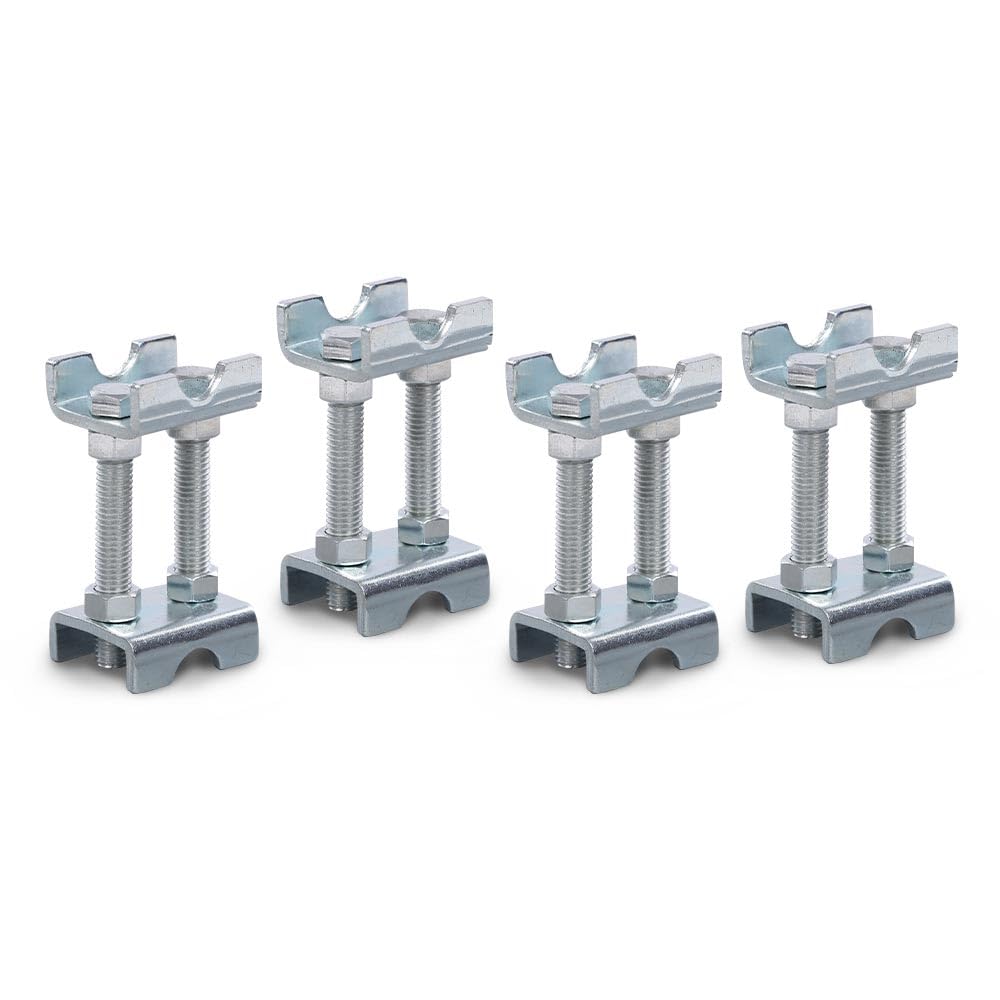 4Pcs Strut Shocks Coil Spring Compressor Kit - 2-Way Adjustable Lift/Lower Spring Spacer for Car Suspension - Perfect for DIY Auto Repair & Vehicle Height Adjustment