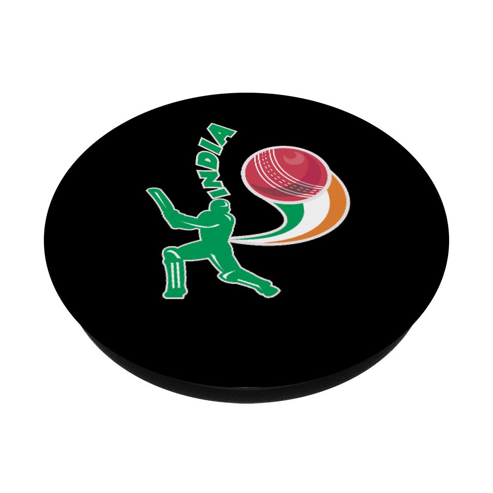 2019 India Cricket Jersey T-Shirt for Fans | Official International Cricket Team Apparel | PopSockets Phone Grip & Stand for iPhone & Android | Perfect for Cricket Matches & Daily Use
