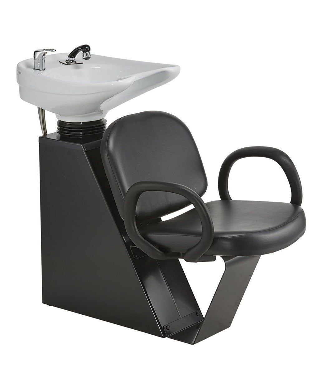 PIBBS 5274 Professional Loop Backwash Unit for Salon & Spa - Hair Washing System with Comfortable Neck Support for Stylists & Clients