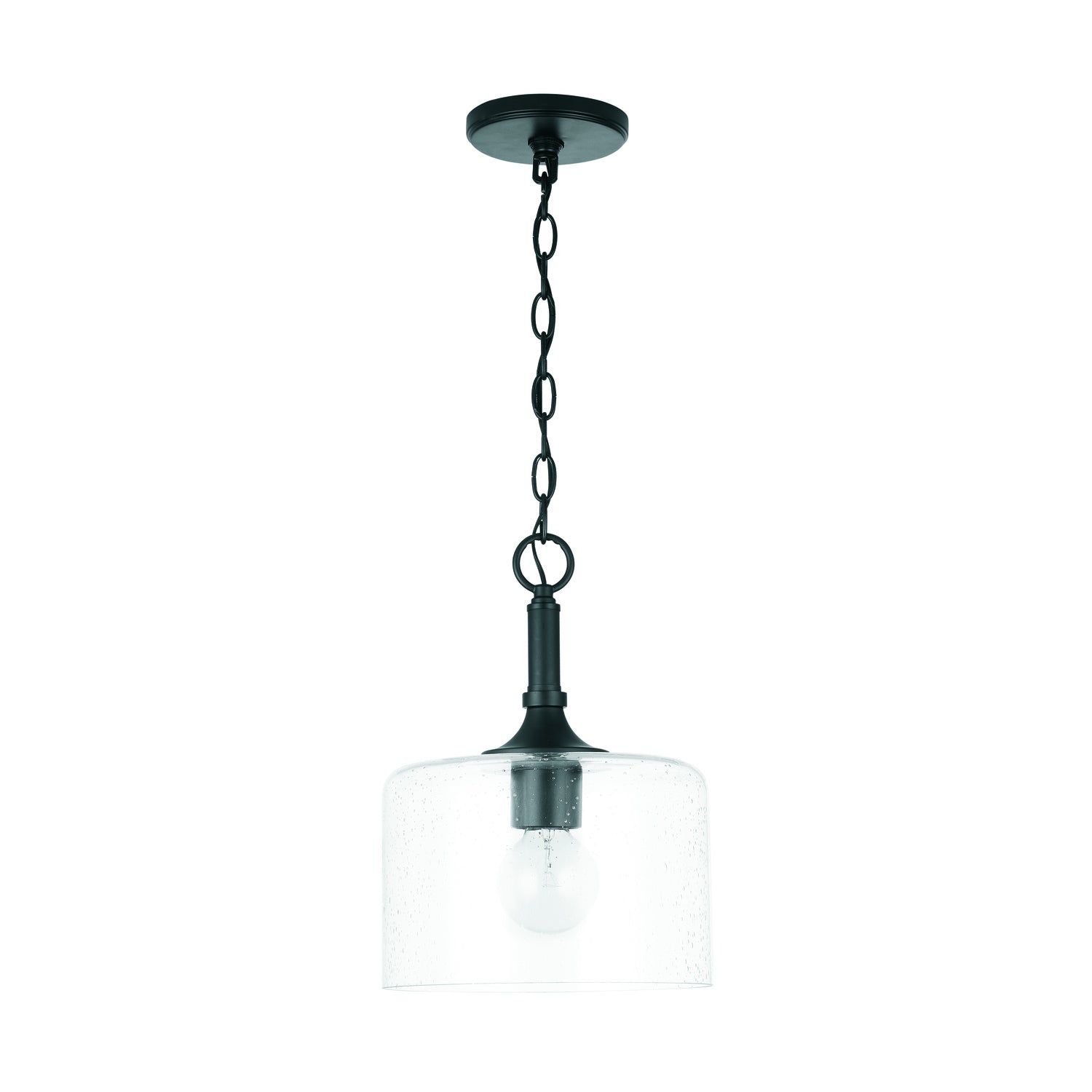 Capital Lighting One Light Pendant - Modern Ceiling Light Fixture for Kitchen, Dining Room & Bedroom | Elegant Hanging Chandelier with Adjustable Height