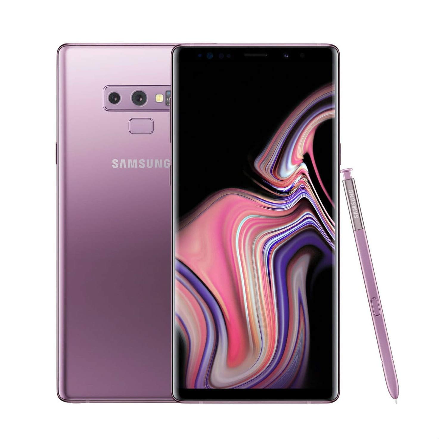 Samsung Galaxy Note 9 512GB Lavender Purple Unlocked Smartphone - Renewed Premium Refurbished for AT&T T-Mobile Verizon | Large Screen for Gaming, Business & Productivity
