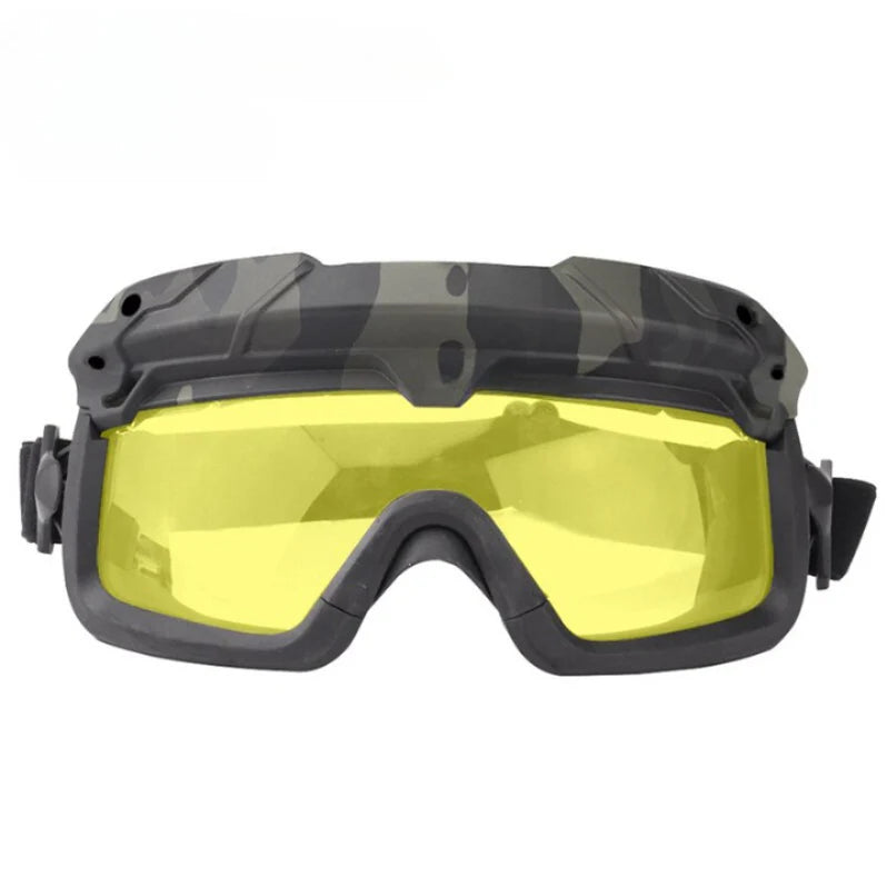 Anti Fog Tactical Goggles - Military Grade Ballistic Impact Protection for Airsoft & Paintball | UV Protection, Scratch Resistant for Outdoor Sports, Shooting Range & Safety Work