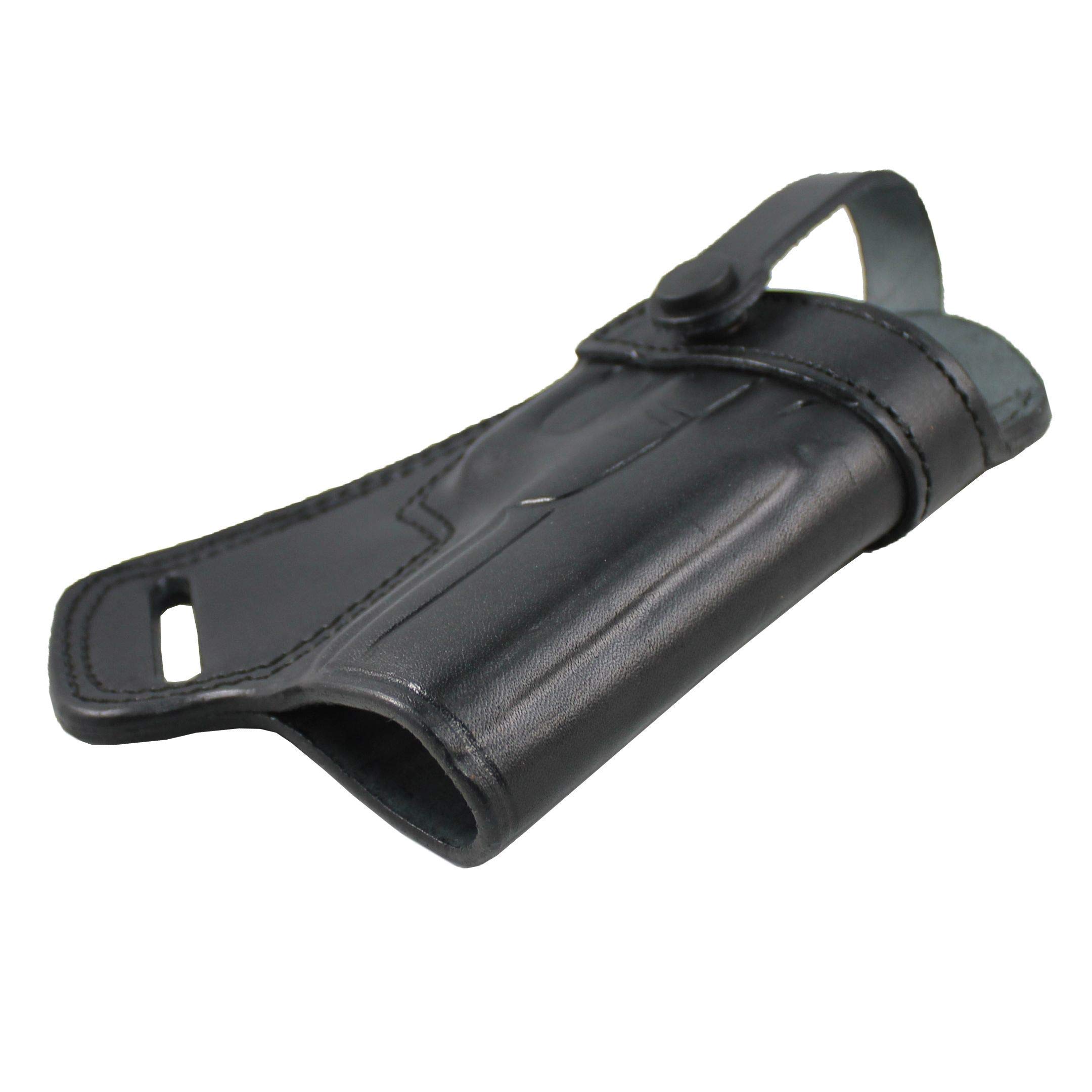Handmade Leather Small of Back (SOB) Gun Holster with Retention Strap - Concealed Carry for Comfort & Security | Perfect for Hiking, Hunting & Everyday Protection