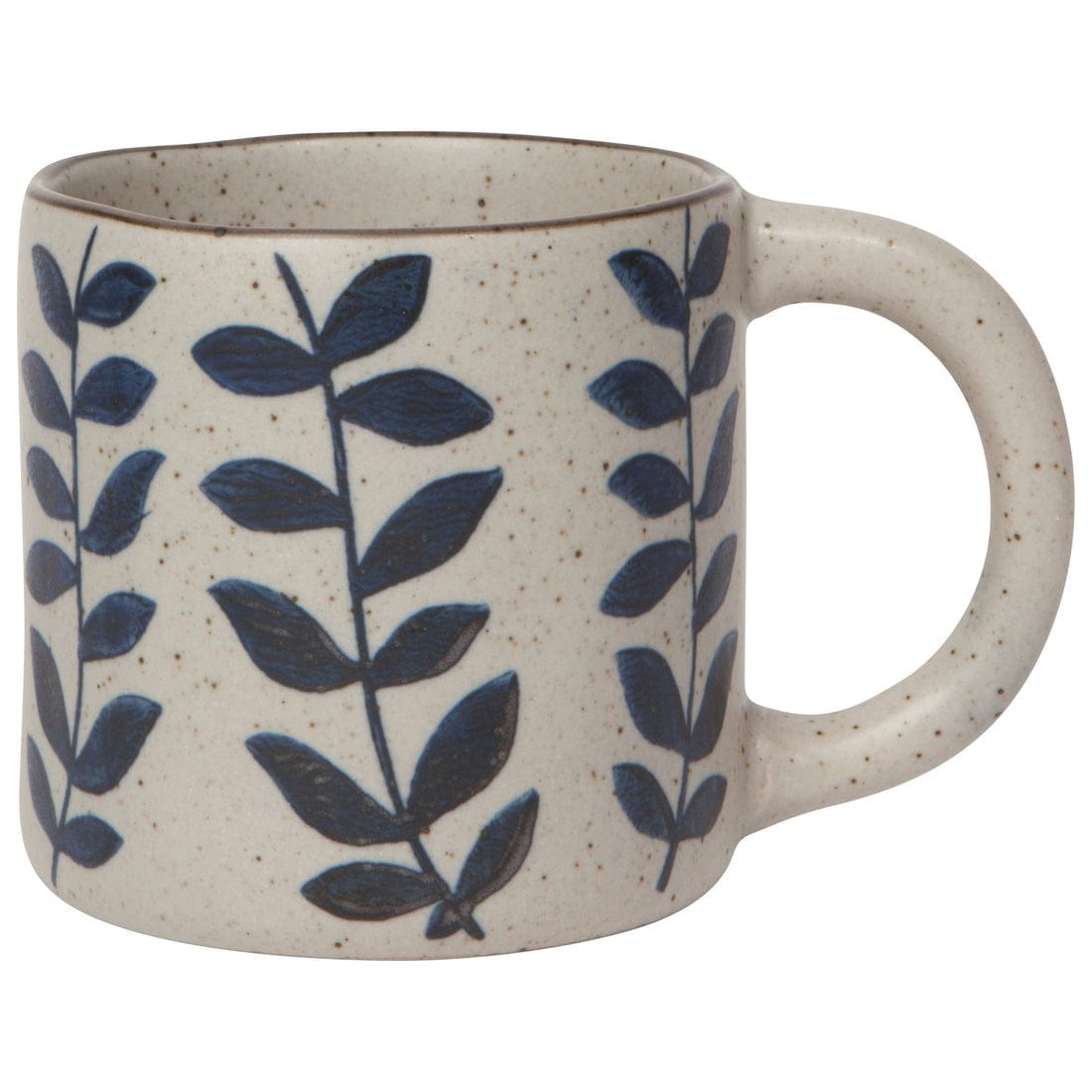 Now Designs Vine Element Mug - 14 oz Ceramic Coffee Cup with Elegant Vine Pattern, Perfect for Home, Office, or Gift Giving