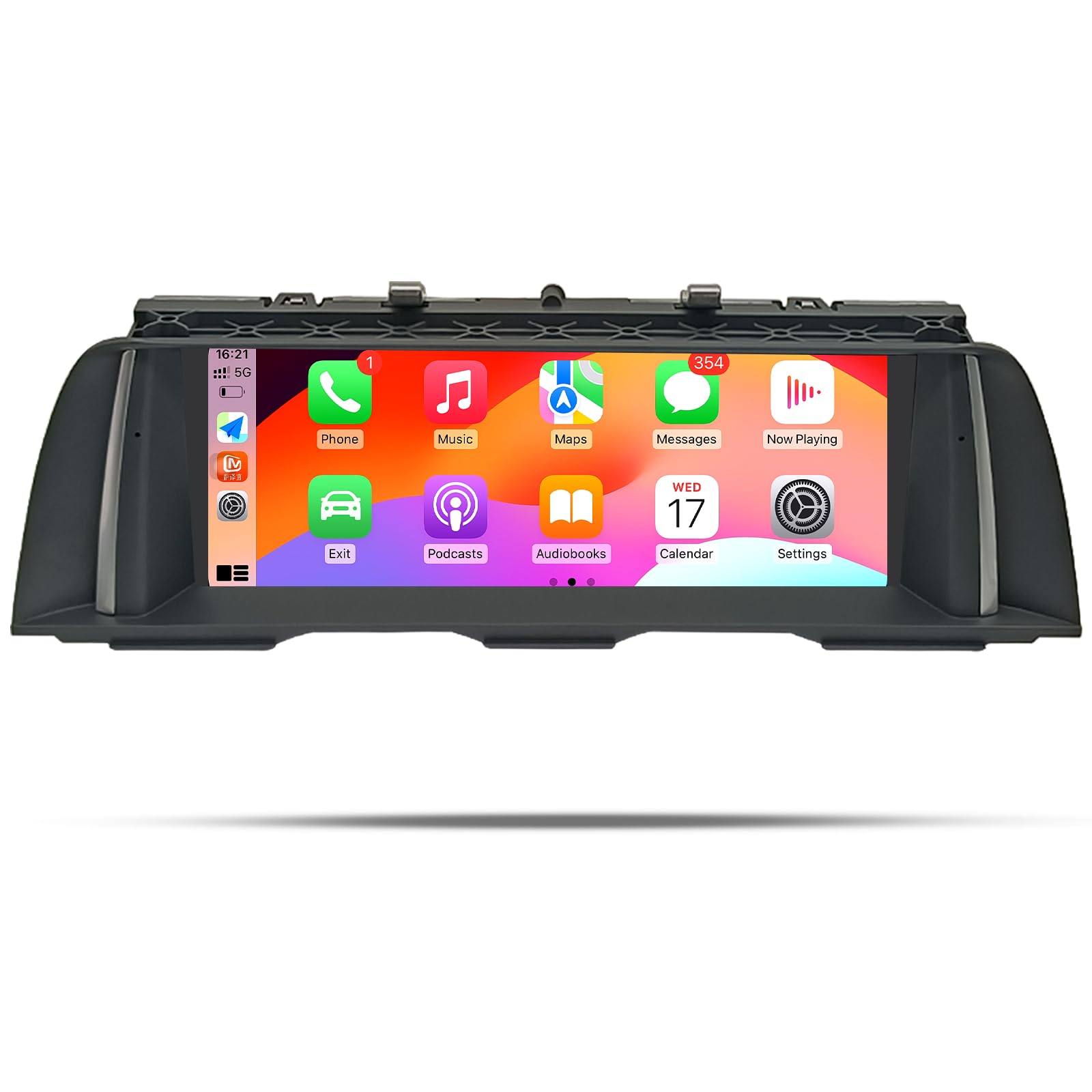 10.25 Inch Android Auto & Apple CarPlay Touchscreen Radio for BMW 5 Series F10 F11 (2011-2012) | 1920x720 HD Multimedia Player | Linux System Head Unit | GPS Navigation | Bluetooth Stereo Receiver | Perfect for Commuting & Road Trips