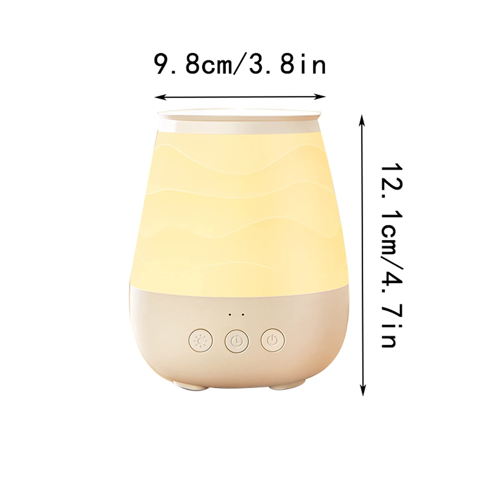 Ultrasonic Cool Mist Humidifier & Essential Oil Diffuser - Super Quiet Air Humidifier with Auto Shut Off for Baby Room, Bedroom, Office & Nursery | Perfect for Dry Air Relief, Aromatherapy & Better Sleep