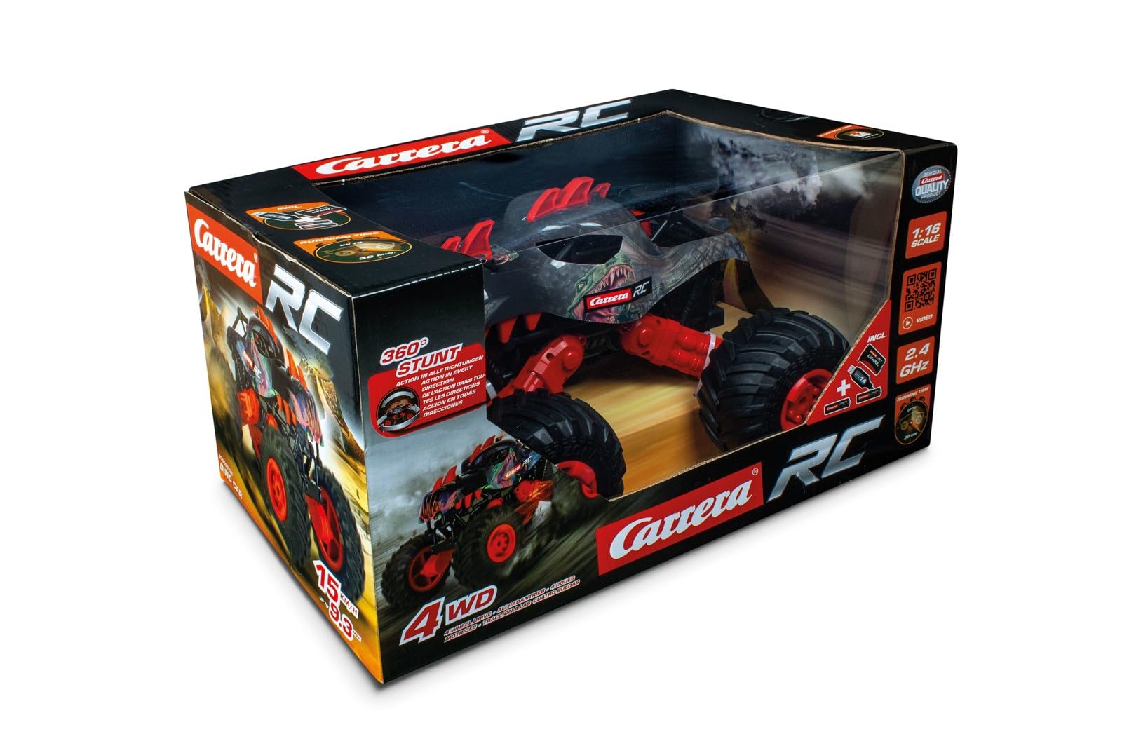 Carrera RC Remote Control Car - 1:24 Scale High-Speed Racing Toy (Model 370160136) - Perfect for Indoor & Outdoor Racing, Kids Birthday Gifts, and Family Game Nights