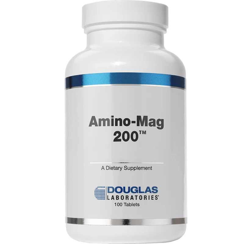 Douglas Labs Amino Mag 200™ - Premium Magnesium Amino Acid Chelate Supplement for Stress Relief, Muscle Recovery & Sleep Support - Ideal for Athletes, Fitness Enthusiasts & Busy Professionals