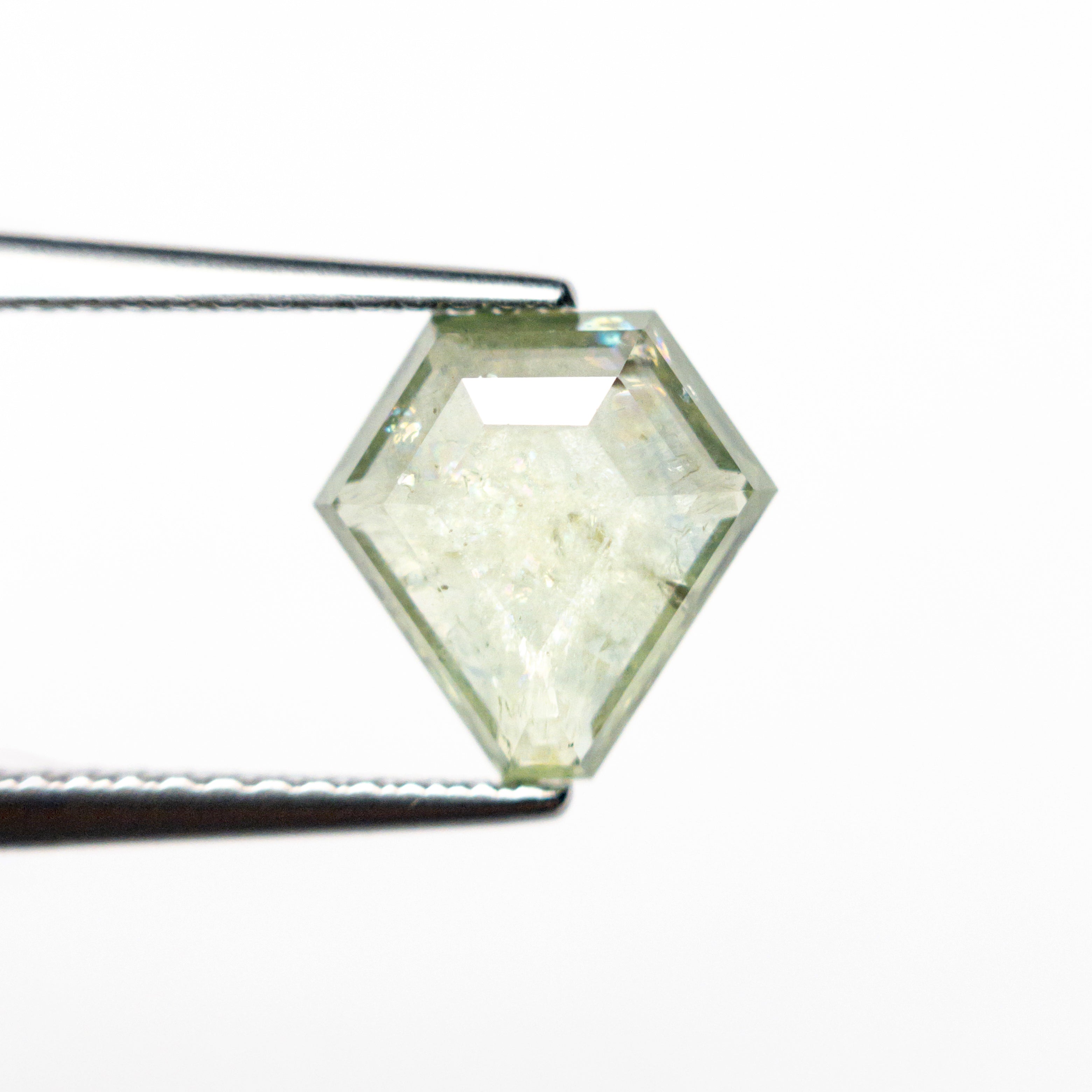 2.32ct Shield Portrait Cut Sapphire - 8.72x8.66x3.24mm Natural Blue Gemstone for Engagement Rings & Fine Jewelry Making