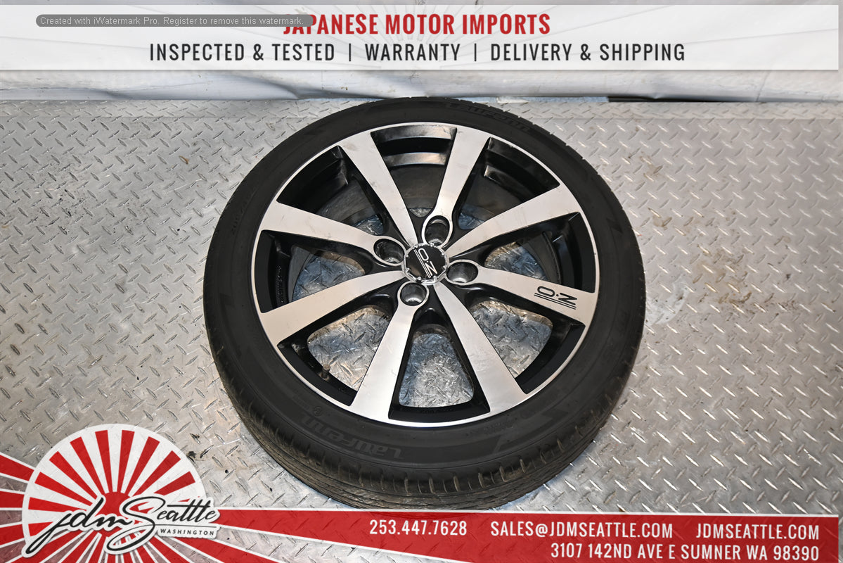 4 OZ Racing Wheels Set - High Performance Lightweight Alloy Wheels for Sports Cars & Track Racing - Perfect for Drifting, Drag Racing & Street Performance