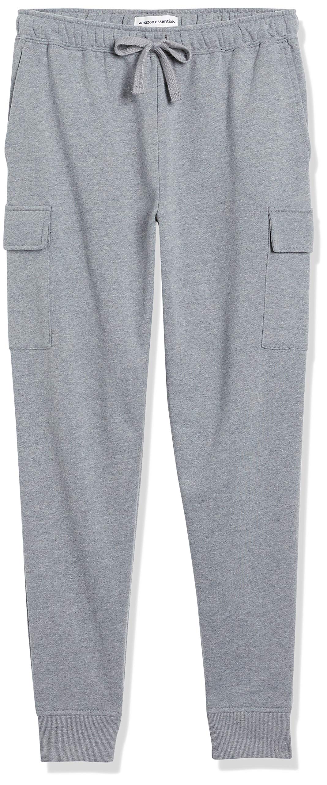 Amazon Essentials Men's Cargo Fleece Jogger Sweatpants - Comfortable Casual Pants for Lounge, Workout & Outdoor Activities