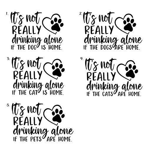 12 oz Stemless Wine Tumbler for Dog Lovers - Laser Engraved Funny Dog Quote Drinking Cup - Perfect Gift for Pet Owners - Great for Wine Nights at Home with Your Dog
