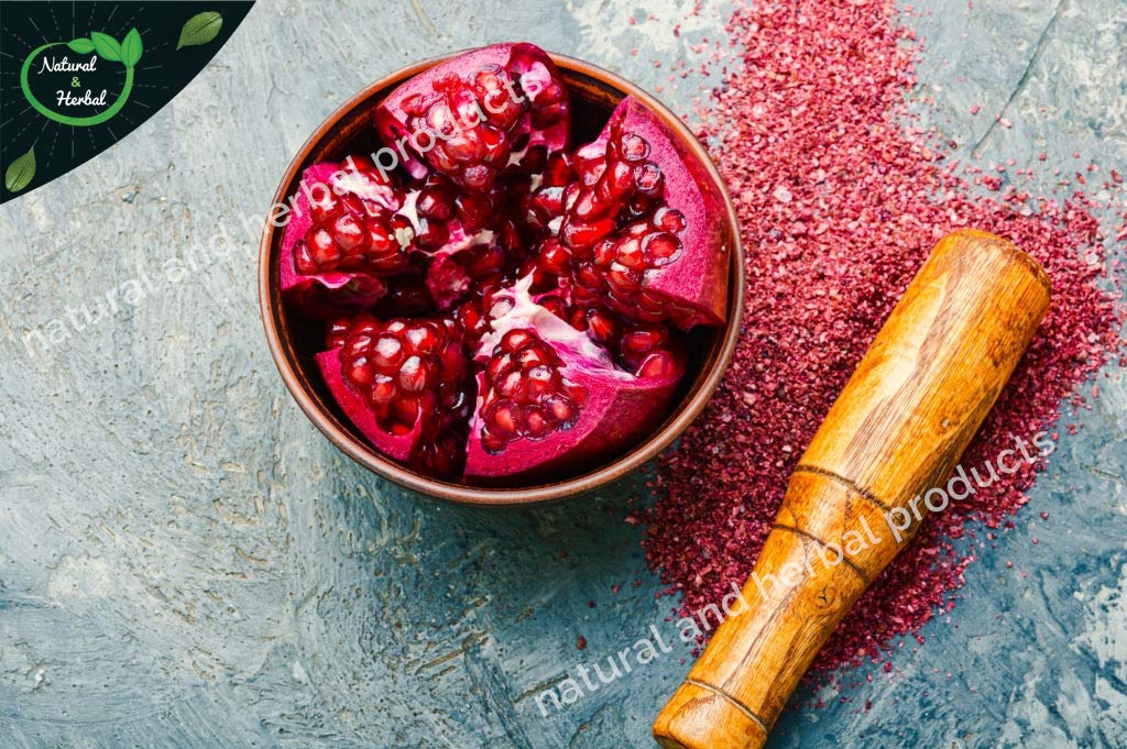 Organic Pomegranate Peel Powder (100Gm) - Punica Granatum for Skin Care, Hair Growth, Immunity Booster & Diabetes Support | Natural Face Mask, Skin Brightening, Even Skin Tone | Perfect for DIY Beauty Recipes, Healthy Drinks & Wellness Routines