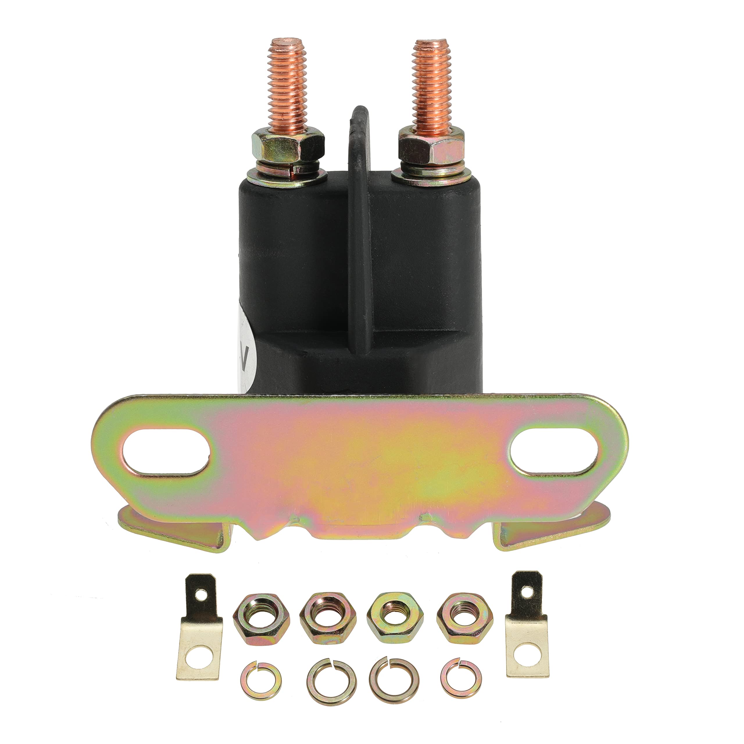 High-Quality Starter Solenoid Replacement 435-435 for ATV & Lawn Mowers - Compatible with Ariens, Cub Cadet, Exmark, Husqvarna, John Deere, MTD, Poulan, Snapper, Trombetta & Troy-Bilt - Perfect for Engine Repair & Maintenance