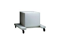 HP Q2445A Printer Stand with Storage Cabinet - Compact & Sturdy Design for Home & Office Workspaces - Perfect for Organizing Printers, Paper & Supplies