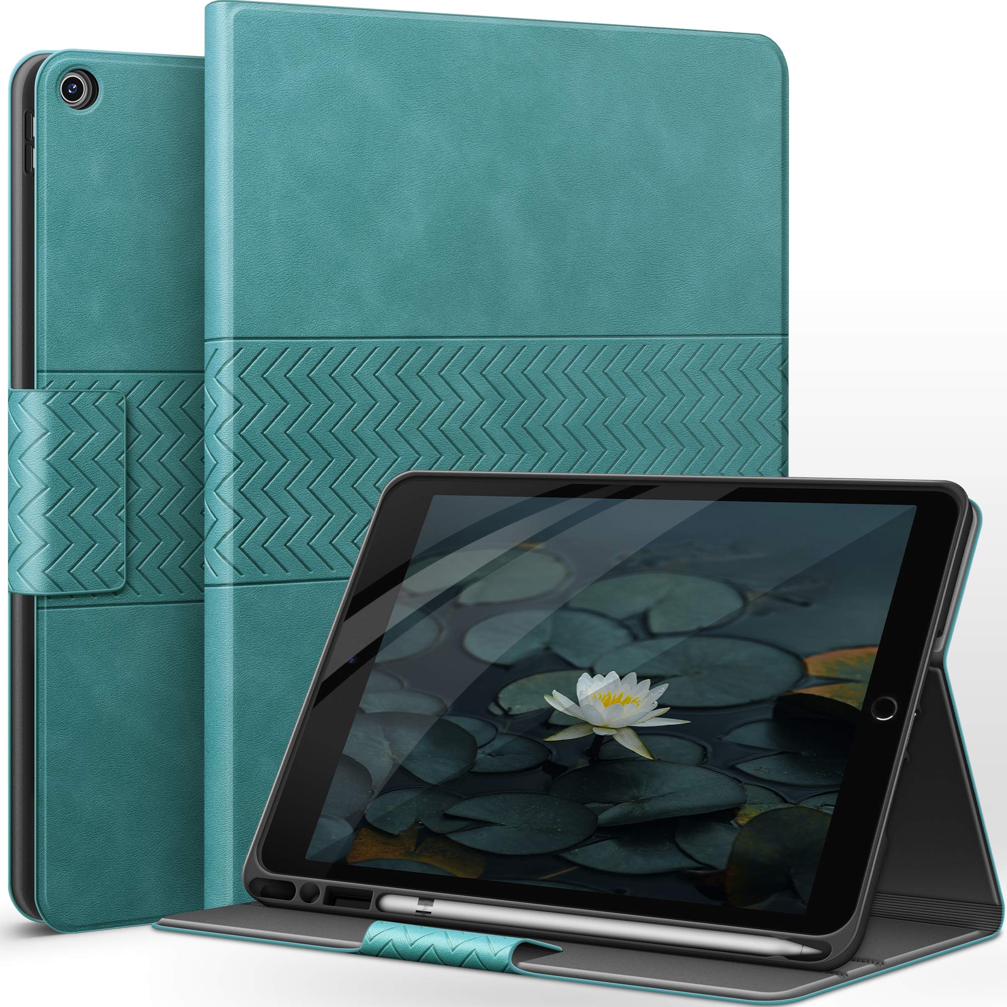 Premium Vegan Leather iPad Case for iPad 9th/8th/7th Generation 10.2