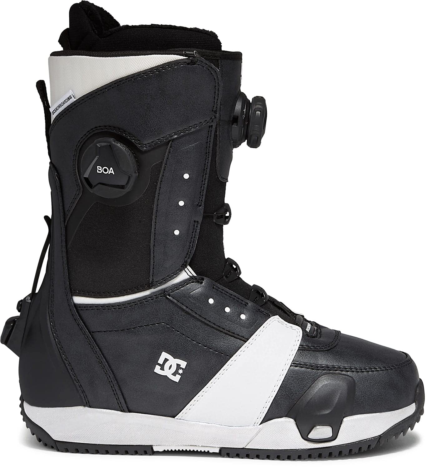 DC Step On Lotus BOA Women's Snowboard Boots - Black Size 6 | Lightweight & Comfortable for All-Mountain Riding | Perfect for Freestyle & Powder Snowboarding