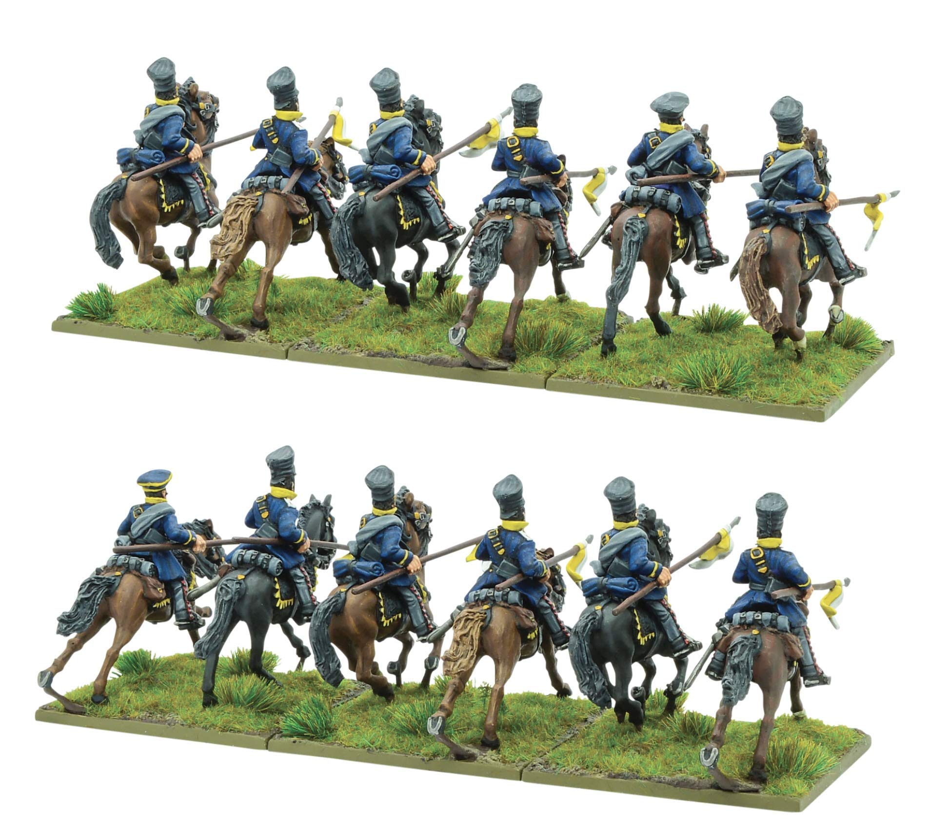 Warlord Games Prussian Landwehr Cavalry - 28mm Black Powder Wargaming Miniatures for Historical Tabletop Battles | Napoleonic War Gaming Scenes & Diorama Displays