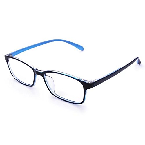JCerki Blue Light Blocking Glasses 1.25 Magnification - Anti Glare Computer Reading Glasses with UV Protection for Eye Strain Relief - Lightweight & Comfortable for Office Work, Gaming & Screen Time