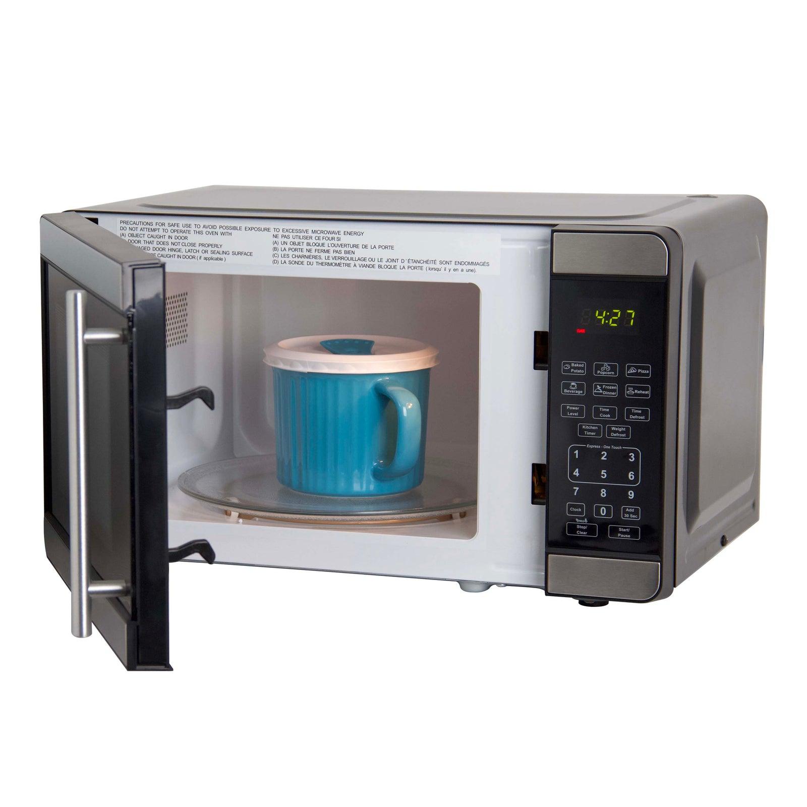 Avanti MT7V3S 0.7 Cu. Ft. Compact Countertop Microwave Oven - Perfect for Small Kitchens, Dorms & Office Spaces