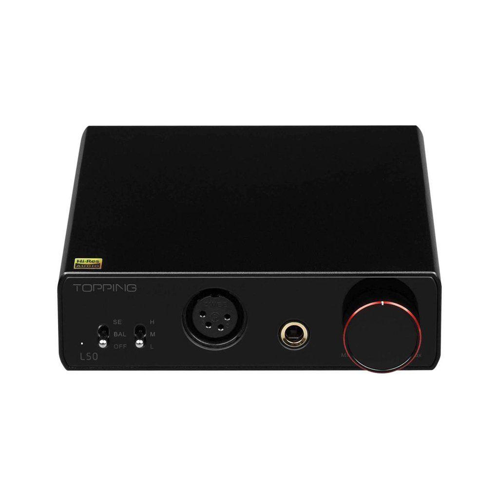 Topping L50 Desktop Headphone Amplifier - High Fidelity Audio for Audiophiles | Perfect for Home Studio, Gaming & Music Listening (Open Box)