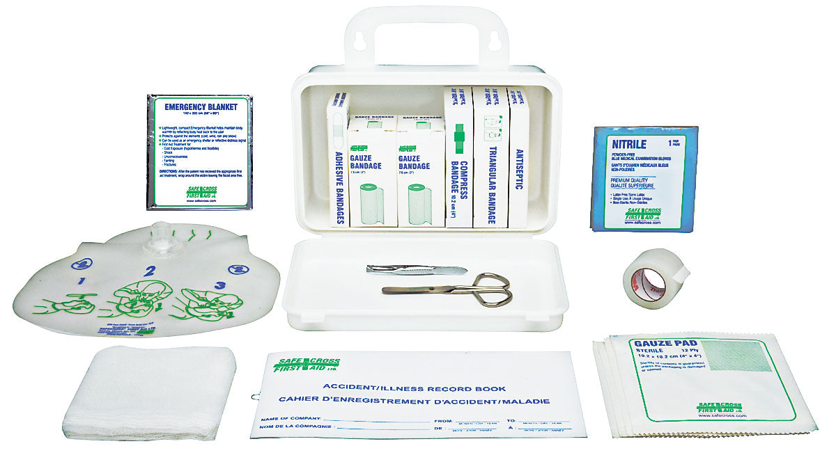 Federal Type A Plastic Kit - Durable and Lightweight for Emergency Preparedness, First Aid, and Survival Scenarios