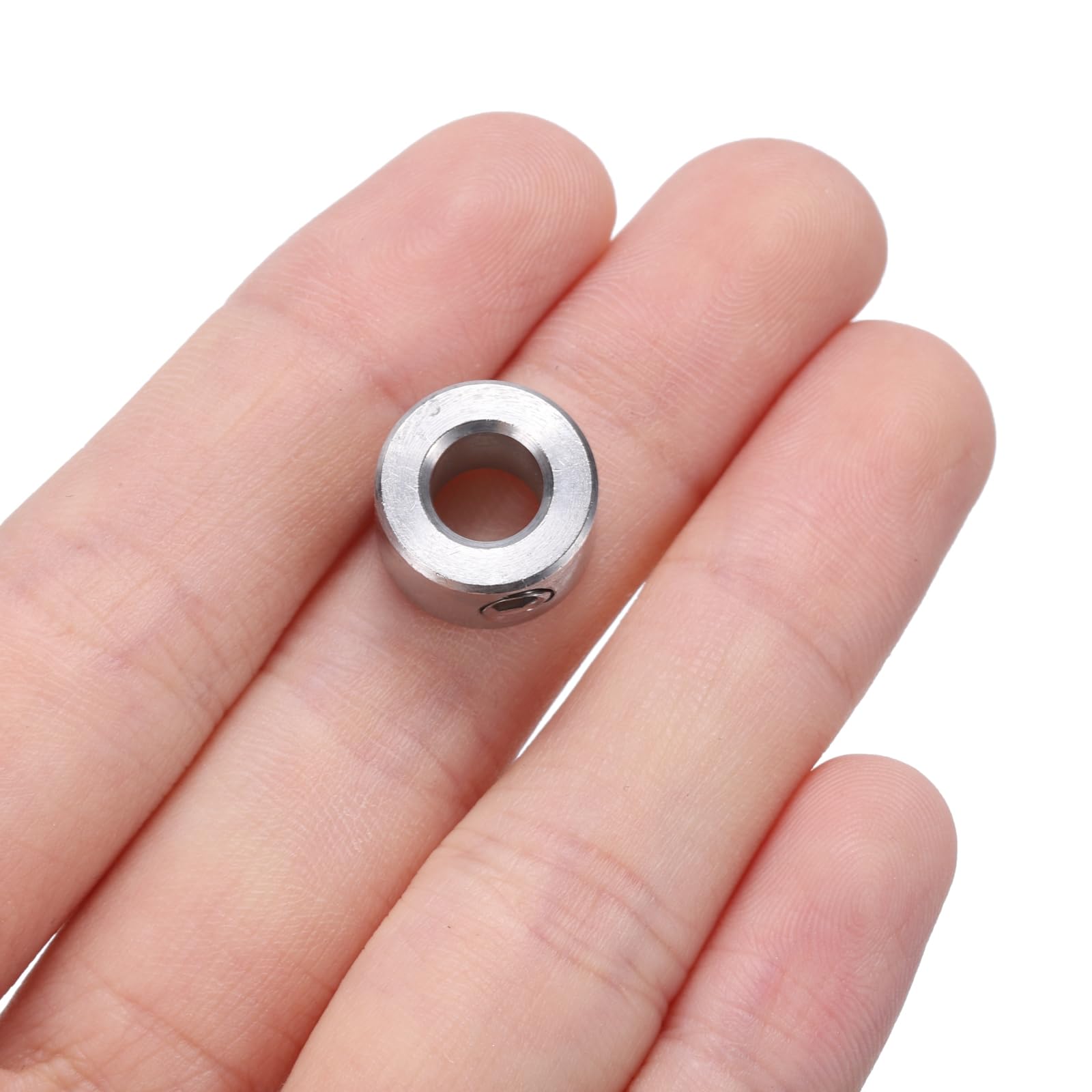 8PCS 304 Stainless Steel Set Screw Shaft Collar 1/4