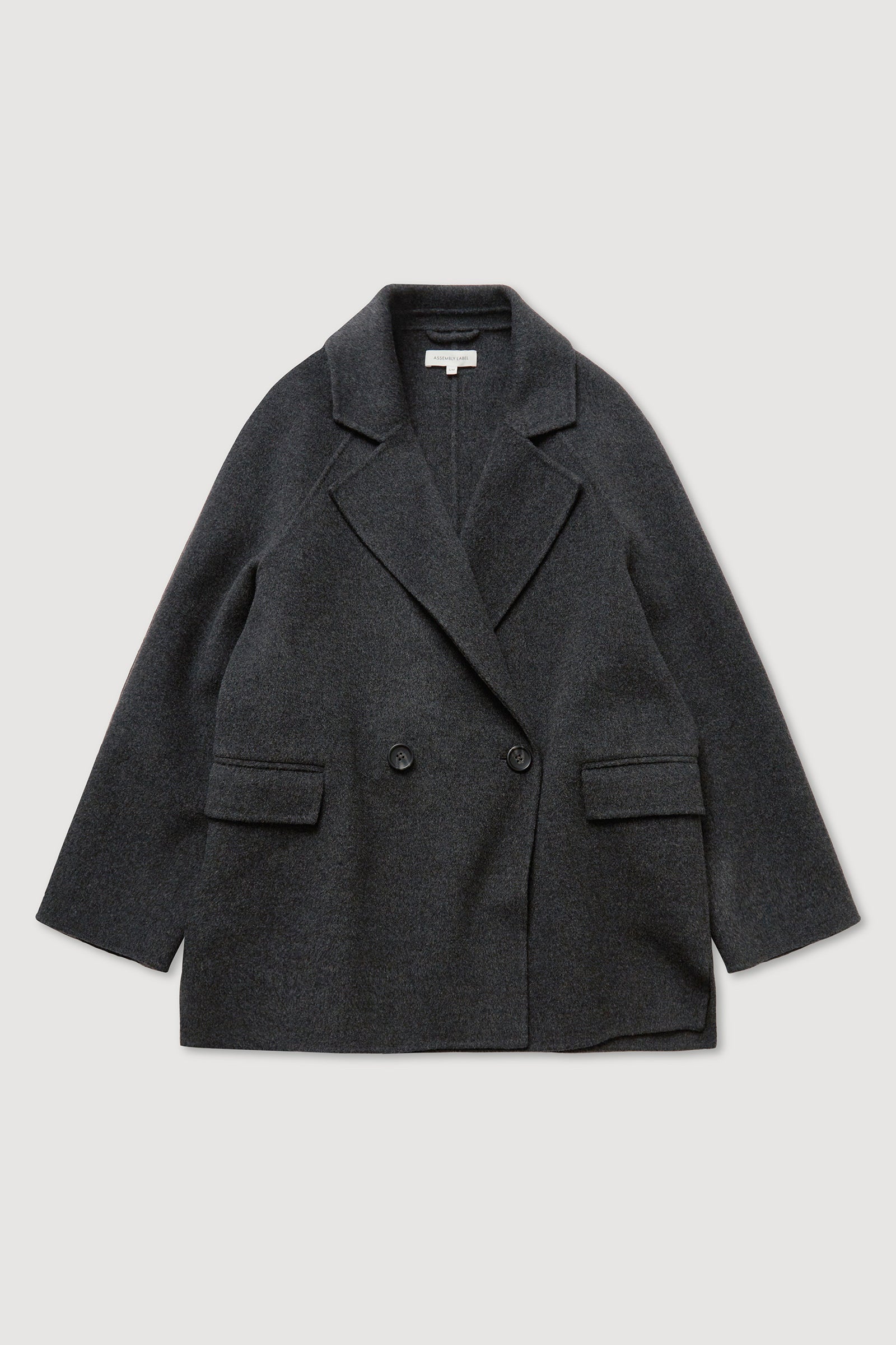 Katya Double Breasted Wool Coat for Women - Warm Winter Overcoat with Belt - Perfect for Office, Dating & Formal Occasions