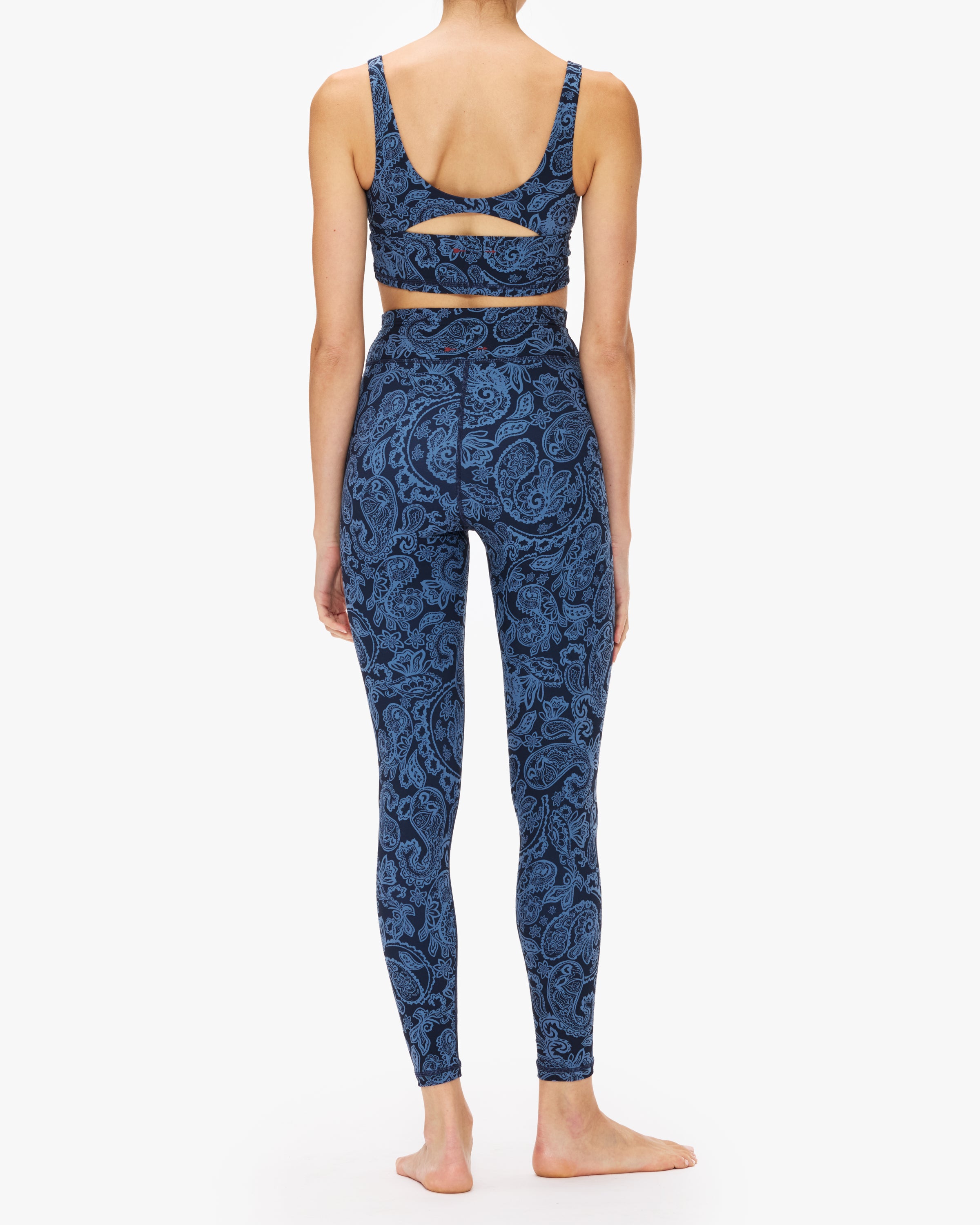 The Upside Nouveaux Candice Crop Top - Women's Fashion Workout & Yoga Top for Gym, Running & Activewear