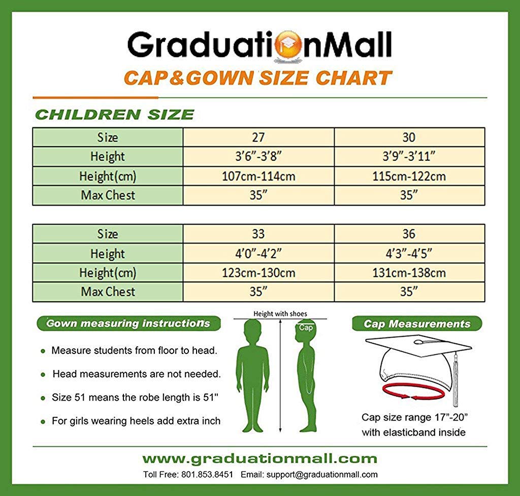 Shiny Graduation Gown for Kindergarten & Preschool - Perfect for Ceremonies