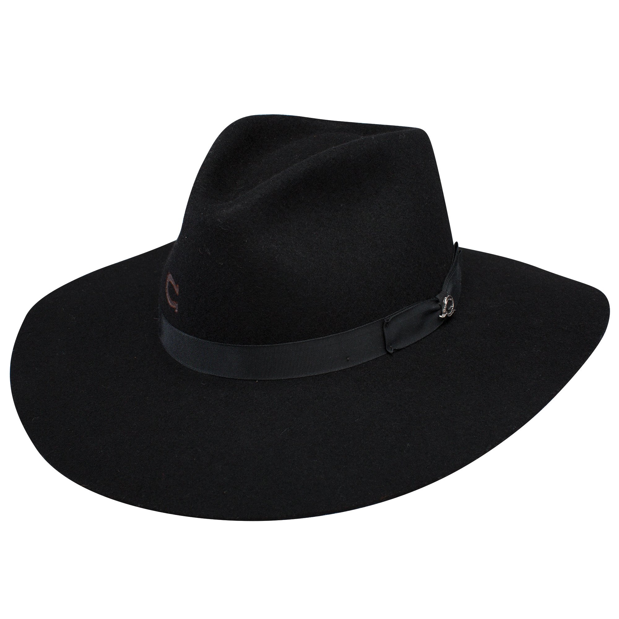 Charlie 1 Horse Women's Black Cowboy Hat - 3 3/4 Inch Wide Brim Western Fashion Hat for Outdoor Rodeo, Music Festivals & Country Style