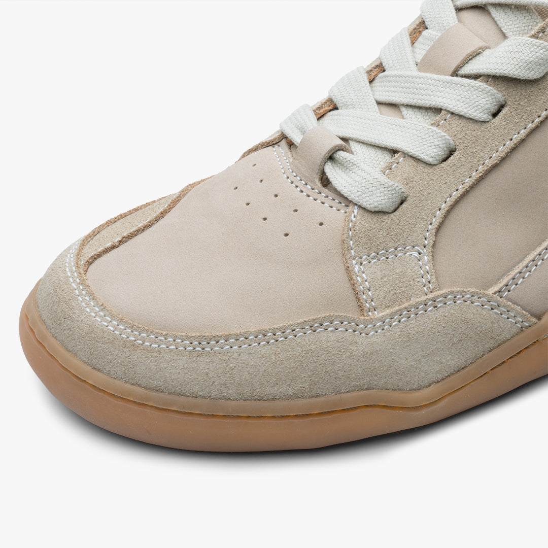 Vivobarefoot Women's Gobi Sneaker - Premium Leather Minimalist Shoes for Walking, Running & Travel | Barefoot Comfort & Style