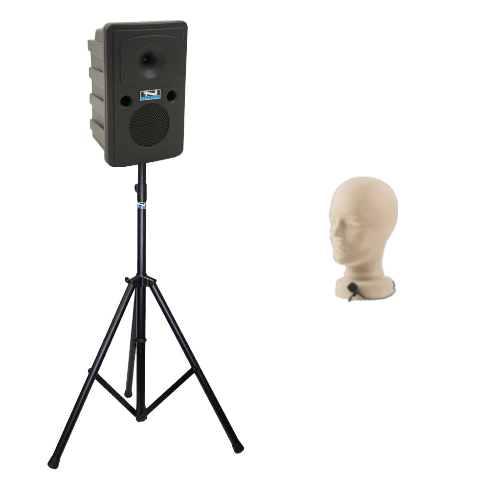 Anchor Audio Go Getter U2 Portable PA Speaker System with Wireless Microphone - Perfect for Outdoor Events, Parties, and Public Speaking