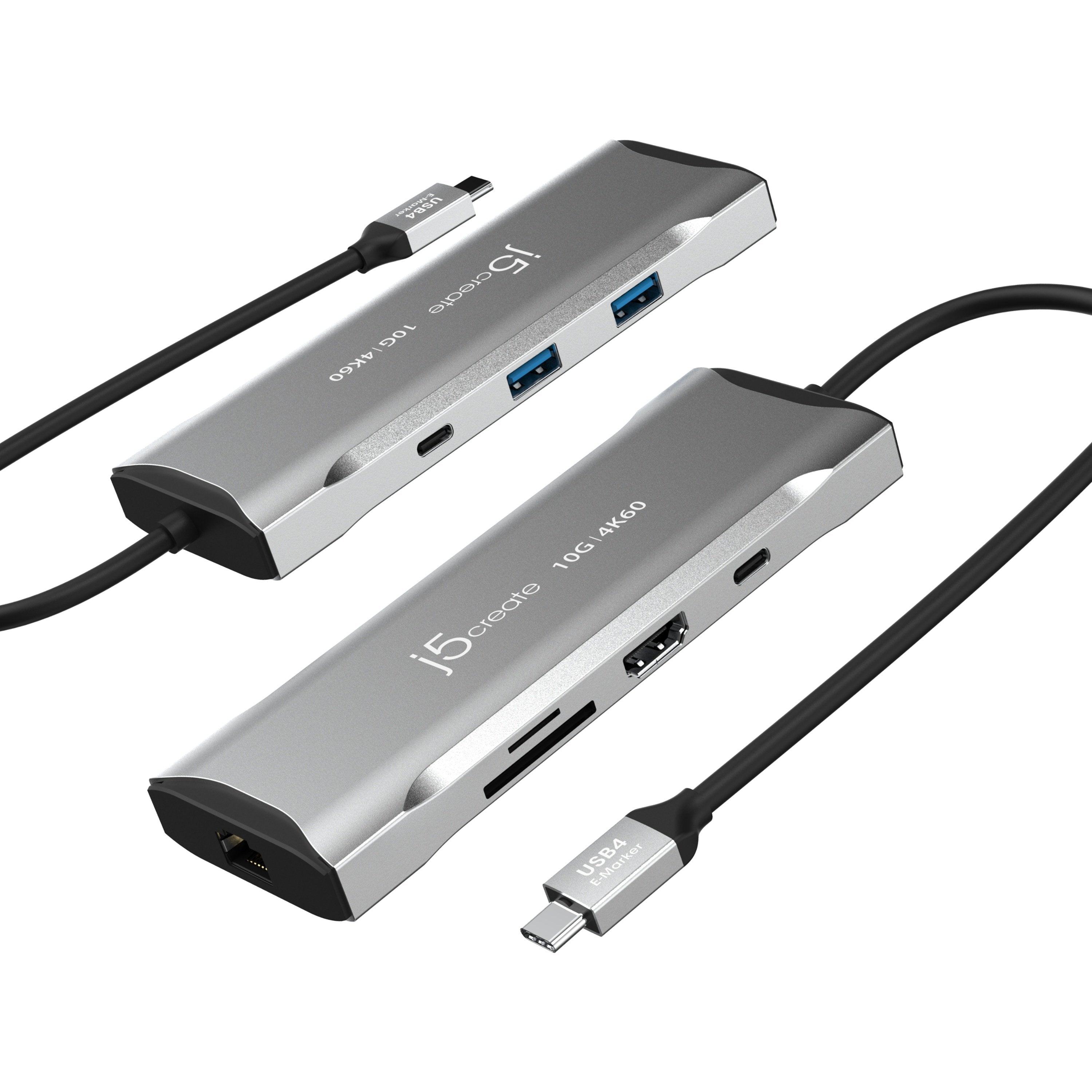 4K60 Elite USB C® 10Gbps Mini Dock - Portable USB C Hub with HDMI, Ethernet & USB Ports for MacBook Pro, Dell XPS, Surface Pro - Perfect for Home Office, Gaming & Video Editing