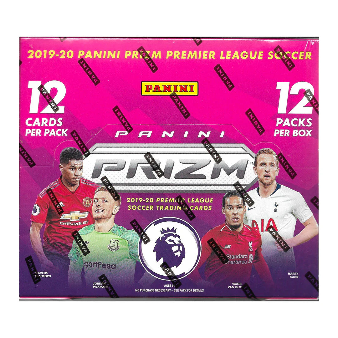 2019 Panini Prizm Soccer EPL Hobby Box - Premium English Premier League Trading Cards Collection for Collectors & Investors - Perfect for Sports Memorabilia Enthusiasts and Fantasy League Fans