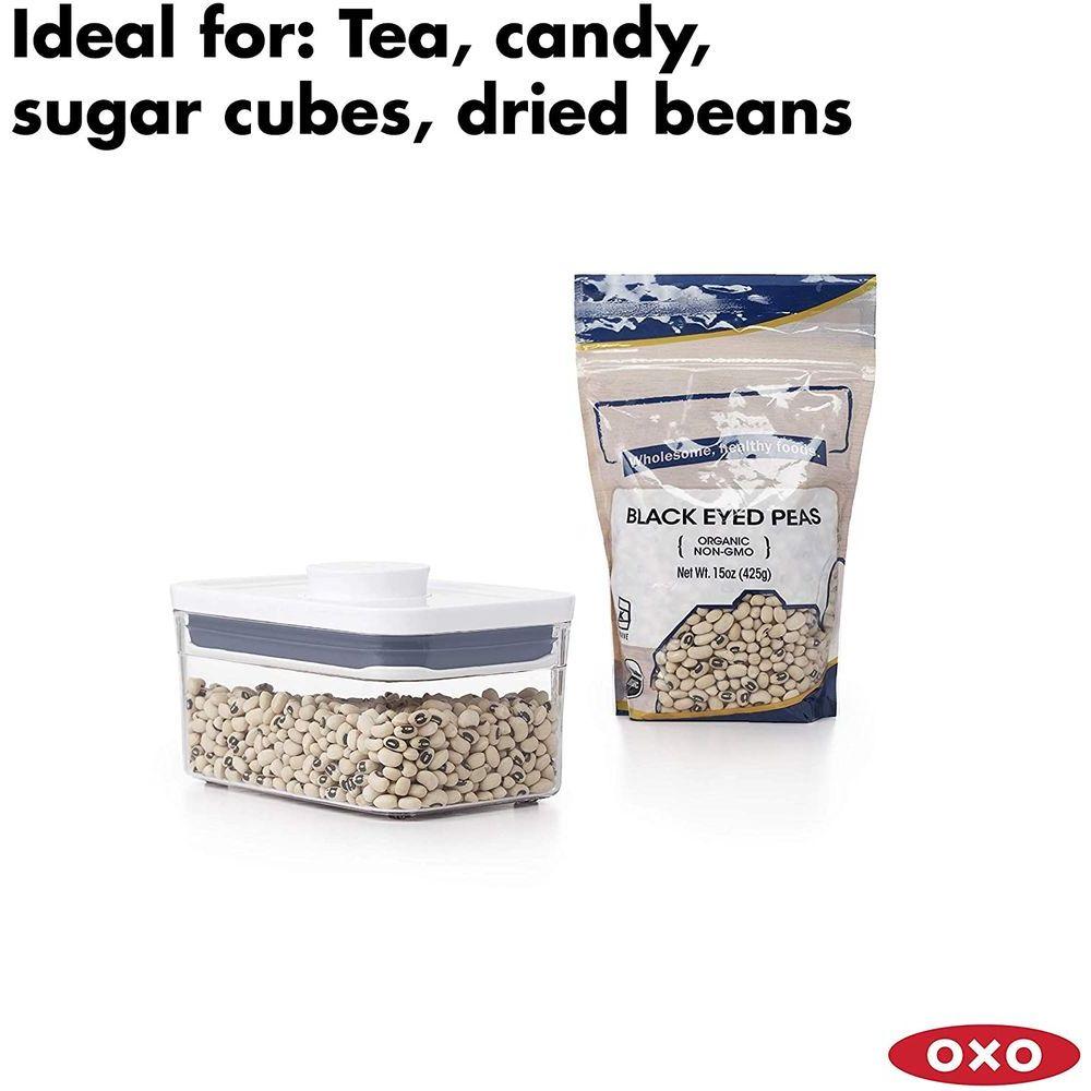 OXO Pop 2.0 600ml Airtight Food Storage Container - BPA-Free Plastic Kitchen Organizer for Flour, Sugar, Pasta & Dry Goods | Perfect for Pantry, Kitchen & Meal Prep Organization