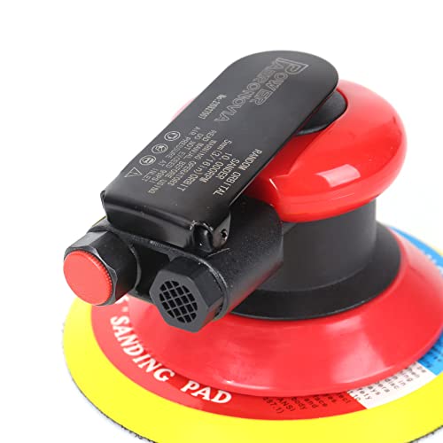 3 Inch Mini Air Sander & 6 Inch Pneumatic Sander Kit - Compact Power Tools for Woodworking, Metal Polishing & Auto Body Sanding