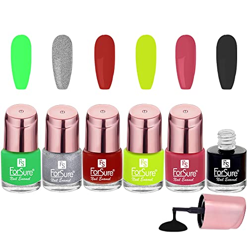 Silver Sparkle ,Absolute Pink ,Party Red ,,Neon Lime ,Parrot Green ,Bold Black